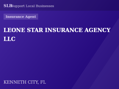 LEONE STAR INSURANCE AGENCY LLC — Insurance Agent in KENNETH CITY, FL