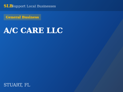 A/C CARE LLC — General Business in STUART, FL