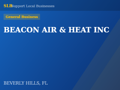 BEACON AIR & HEAT INC — General Business in BEVERLY HILLS, FL