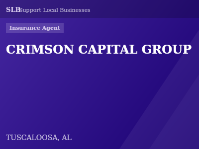 CRIMSON CAPITAL GROUP — Insurance Agent in TUSCALOOSA, AL