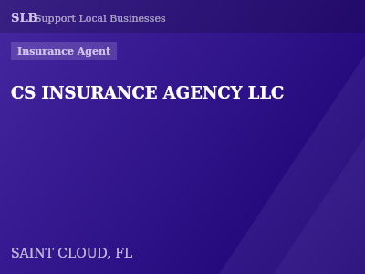 CS INSURANCE AGENCY LLC — Insurance Agent in SAINT CLOUD, FL
