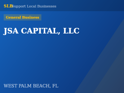 JSA CAPITAL, LLC — General Business in WEST PALM BEACH, FL