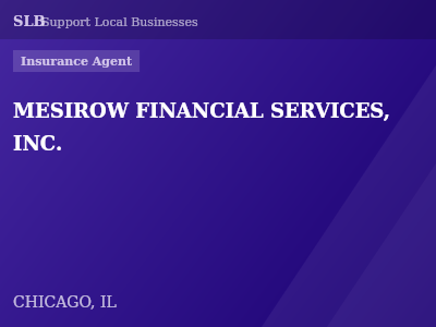 MESIROW FINANCIAL SERVICES, INC. — Insurance Agent in CHICAGO, IL