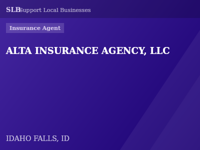 ALTA INSURANCE AGENCY, LLC — Insurance Agent in IDAHO FALLS, ID
