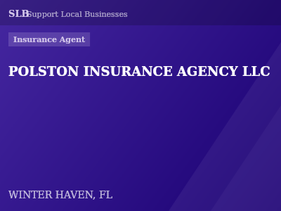POLSTON INSURANCE AGENCY LLC — Insurance Agent in WINTER HAVEN, FL