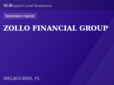 ZOLLO FINANCIAL GROUP — Insurance Agent in MELBOURNE, FL