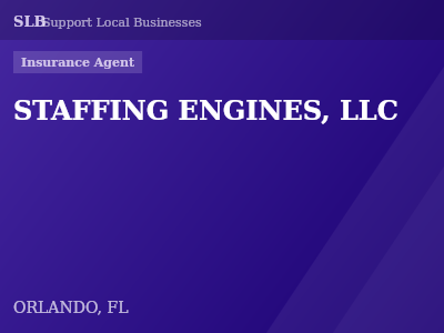 STAFFING ENGINES, LLC — Insurance Agent in ORLANDO, FL