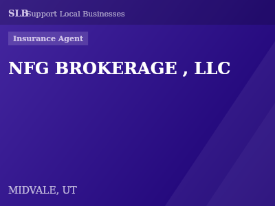NFG BROKERAGE , LLC — Insurance Agent in MIDVALE, UT