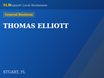 THOMAS ELLIOTT — General Business in STUART, FL