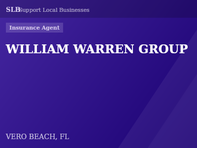 WILLIAM WARREN GROUP — Insurance Agent in VERO BEACH, FL