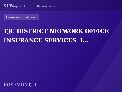 TJC DISTRICT NETWORK OFFICE INSURANCE SERVICES  INC — Insurance Agent in ROSEMONT, IL