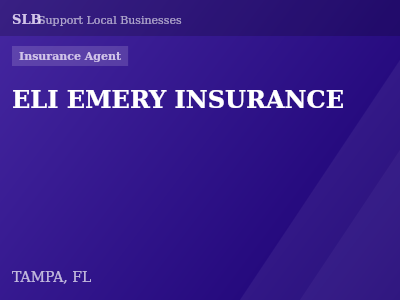 ELI EMERY INSURANCE — Insurance Agent in TAMPA, FL
