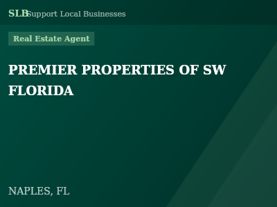 PREMIER PROPERTIES OF SW FLORIDA — Real Estate Agent in NAPLES, FL