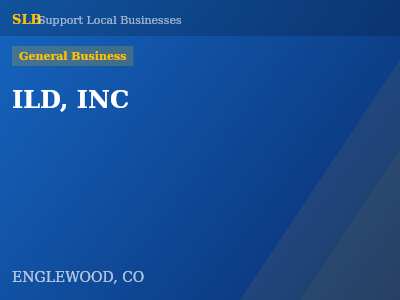 ILD, INC — General Business in ENGLEWOOD, CO