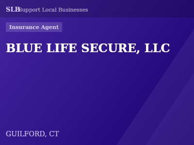 BLUE LIFE SECURE, LLC — Insurance Agent in GUILFORD, CT