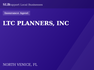 LTC PLANNERS, INC — Insurance Agent in NORTH VENICE, FL