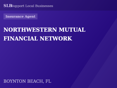 NORTHWESTERN MUTUAL FINANCIAL NETWORK — Insurance Agent in BOYNTON BEACH, FL