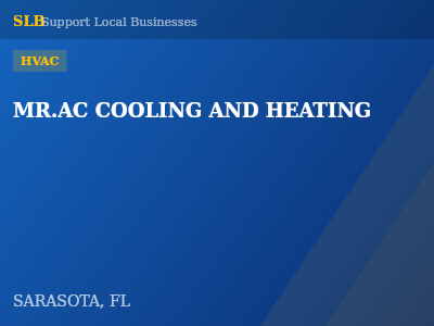 MR.AC COOLING AND HEATING — HVAC in SARASOTA, FL