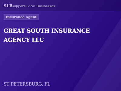 GREAT SOUTH INSURANCE AGENCY LLC — Insurance Agent in ST PETERSBURG, FL
