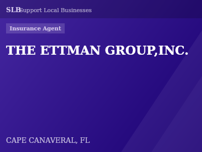 THE ETTMAN GROUP,INC. — Insurance Agent in CAPE CANAVERAL, FL