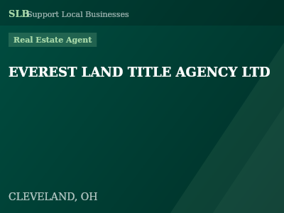 EVEREST LAND TITLE AGENCY LTD — Real Estate Agent in CLEVELAND, OH