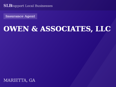 OWEN & ASSOCIATES, LLC — Insurance Agent in MARIETTA, GA