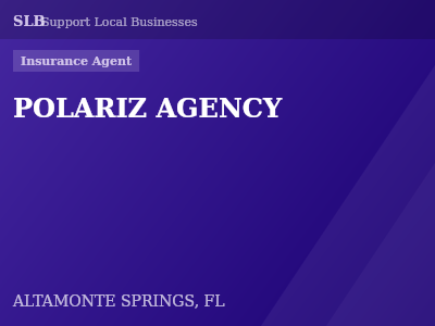 POLARIZ AGENCY — Insurance Agent in ALTAMONTE SPRINGS, FL