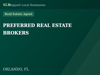 PREFERRED REAL ESTATE BROKERS — Real Estate Agent in ORLANDO, FL