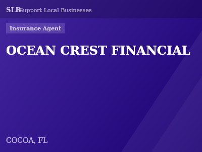 OCEAN CREST FINANCIAL — Insurance Agent in COCOA, FL