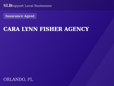 CARA LYNN FISHER AGENCY — Insurance Agent in ORLANDO, FL