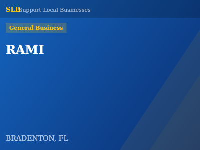 RAMI — General Business in BRADENTON, FL