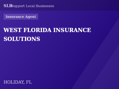 WEST FLORIDA INSURANCE SOLUTIONS — Insurance Agent in HOLIDAY, FL