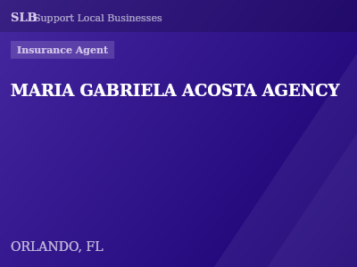 MARIA GABRIELA ACOSTA AGENCY — Insurance Agent in ORLANDO, FL