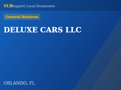 DELUXE CARS LLC — General Business in ORLANDO, FL