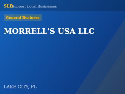 MORRELL'S USA LLC — General Business in LAKE CITY, FL