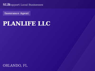 PLANLIFE LLC — Insurance Agent in ORLANDO, FL