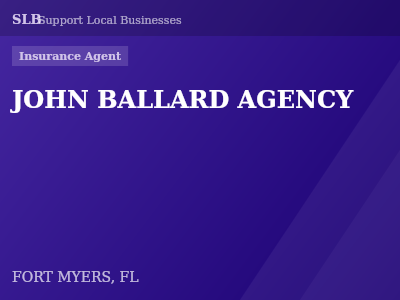 JOHN BALLARD AGENCY — Insurance Agent in FORT MYERS, FL