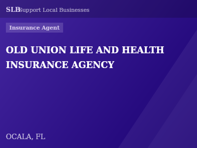 OLD UNION LIFE AND HEALTH INSURANCE AGENCY — Insurance Agent in OCALA, FL