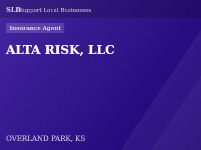 ALTA RISK, LLC — Insurance Agent in OVERLAND PARK, KS
