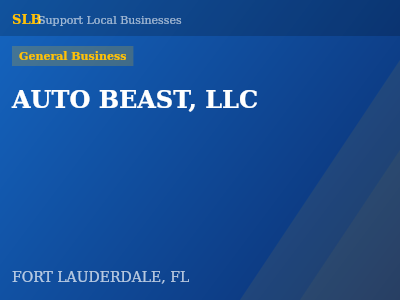 AUTO BEAST, LLC — General Business in FORT LAUDERDALE, FL