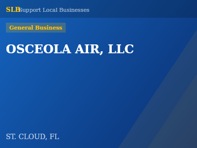 OSCEOLA AIR, LLC — General Business in ST. CLOUD, FL