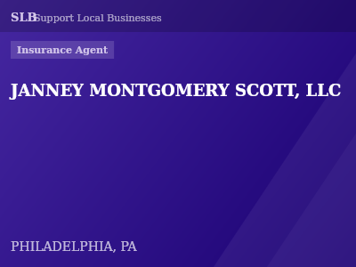 JANNEY MONTGOMERY SCOTT, LLC — Insurance Agent in PHILADELPHIA, PA