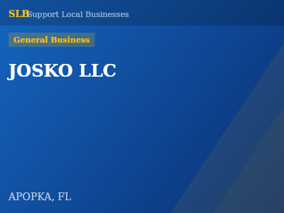 JOSKO LLC — General Business in APOPKA, FL