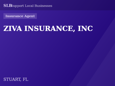 ZIVA INSURANCE, INC — Insurance Agent in STUART, FL