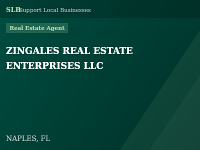 ZINGALES REAL ESTATE ENTERPRISES LLC — Real Estate Agent in NAPLES, FL