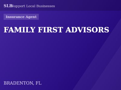 FAMILY FIRST ADVISORS — Insurance Agent in BRADENTON, FL