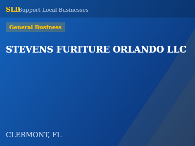 STEVENS FURITURE ORLANDO LLC — General Business in CLERMONT, FL