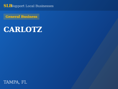 CARLOTZ — General Business in TAMPA, FL