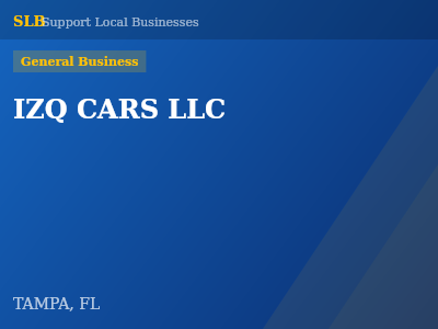 IZQ CARS LLC — General Business in TAMPA, FL