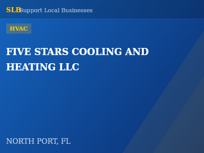 FIVE STARS COOLING AND HEATING LLC — HVAC in NORTH PORT, FL